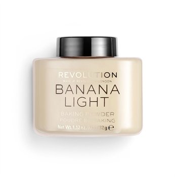Makeup Revolution, Loose Baking Powder, puder sypki Banana Light, 32 g - Makeup Revolution