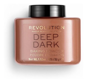 Makeup Revolution, Loose Baking Powder, puder sypki Deep Dark, 32 g - Makeup Revolution