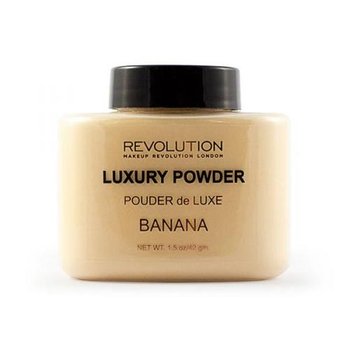 Makeup Revolution, Luxury Powder, puder sypki Banana, 42 g - Makeup Revolution