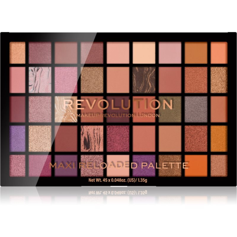 Makeup Revolution Maxi Reloaded Palette Paleta Sypkich Cieni Do Powiek