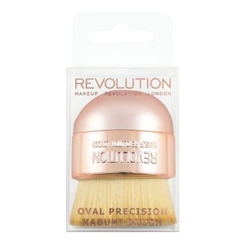 Makeup Revolution, Oval Precision Kabuki, pędzel do makijażu, 1 szt. - Makeup Revolution