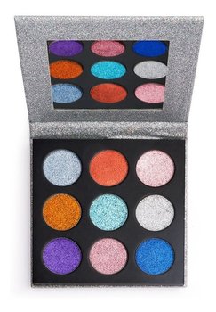 Makeup Revolution, paleta prasowanych brokatów Illusion, 1 szt. - Makeup Revolution