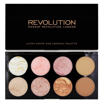 Makeup Revolution, Palette Blush, zestaw róży, bronzerów i rozświetlaczy Golden Sugar, 13 g - Makeup Revolution
