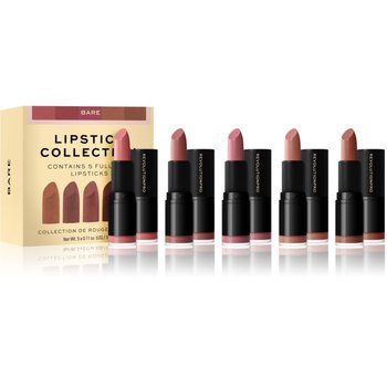 Makeup Revolution, PRO Lipstick Collection zestaw szminek odcień Bare 5 szt. - Makeup Revolution