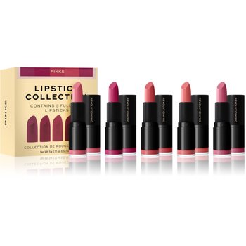 Makeup Revolution, PRO Lipstick Collection zestaw szminek odcień Pinks 5 szt. - Makeup Revolution