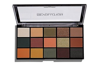 Makeup Revolution, Re-Loaded,  paleta cieni do powiek Iconic Division, 16,5 g - Makeup Revolution