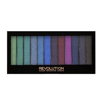 Makeup Revolution, Redemption Palette, paleta cieni do powiek Mermaids vs Unicorns, 14 g - Makeup Revolution
