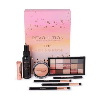 Makeup Revolution, The Evening Rose, zestaw kosmetyków, 8 szt. - Makeup Revolution