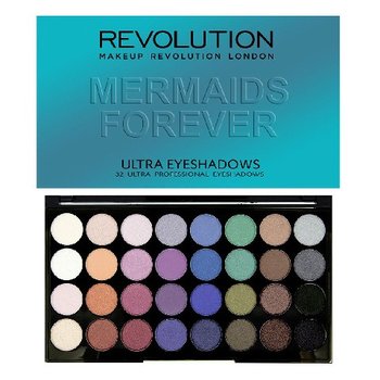 Makeup Revolution, Ultra Palette, paleta cieni do powiek Mermaids Forever, 16 g - Makeup Revolution