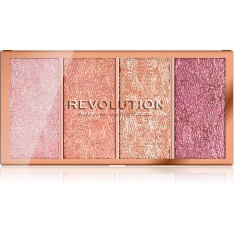 Makeup Revolution, Vintage Lace paleta róży 4 x 5 g Sklep