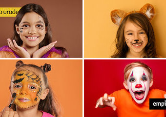 Makijaż na Halloween dla dzieci