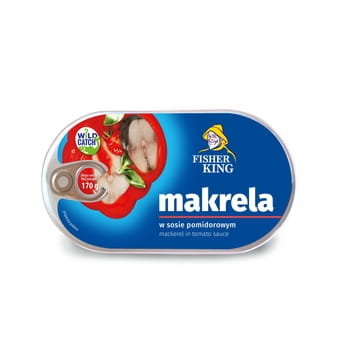 Makrela W Sosie Pomidorowym 170G Fisherking - M&C