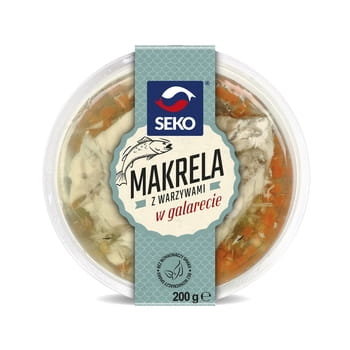 Makrela Z Warzywami W Galarecie Seko 200G - M&C