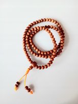 Mala buddyjska sznur modlitewny 108 kulek,6mm, boho , buddyjski różaniec. Inna marka