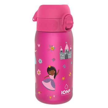 Mała butelka na wodę 400 ml kolor różowy Księżniczki ION8 - ION8