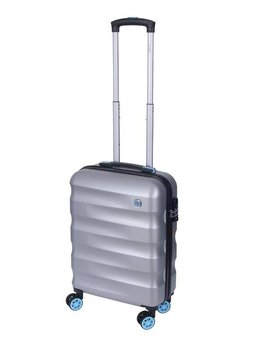 Mała kabinowa walizka DIELLE 150 Srebrna - Dielle