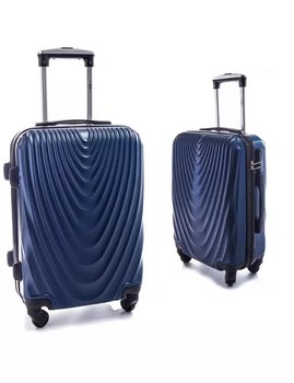 Mała kabinowa walizka PELLUCCI RGL 663 S Granatowy - PELLUCCI