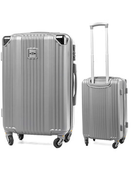 Mała kabinowa walizka PELLUCCI RGL 735 S Szary - KEMER