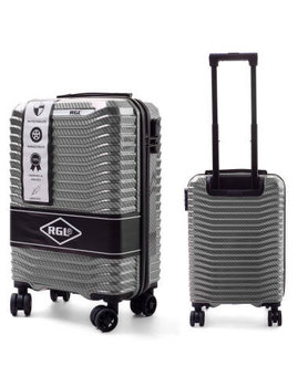Mała kabinowa walizka PELLUCCI RGL PC1 S Grafitowa - KEMER