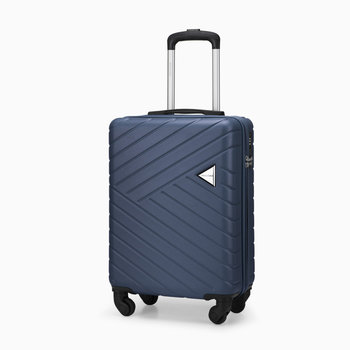 Mała kabinowa walizka PUCCINI MALAGA ABS027C 7A Granatowa - PUCCINI