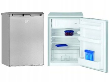 Mała LODÓWKA BEKO TSE1234FSN 114l 84cm inox - Beko