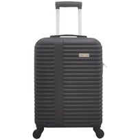 Mała podręczna walizka podróżna czarna Semi Line 20" Semi Line