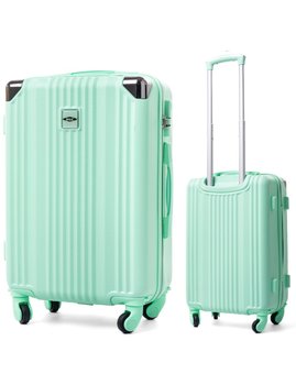 Mała walizka podróżna 735 L MIĘTOWY - Inna marka