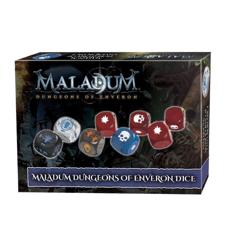 Maladum: Dungeons of Enveron Dice