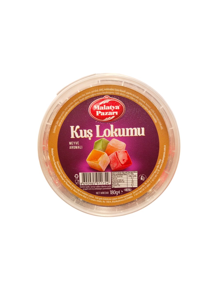 Malatya Pazarı Meyveli Lokum 180G – Tradycyjny Turecki Rachatłukum Z ...