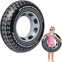 Małe Kółko 50Cm Koło Dmuchane Dla Dziecka Do Pływania W Wodzie Basenie