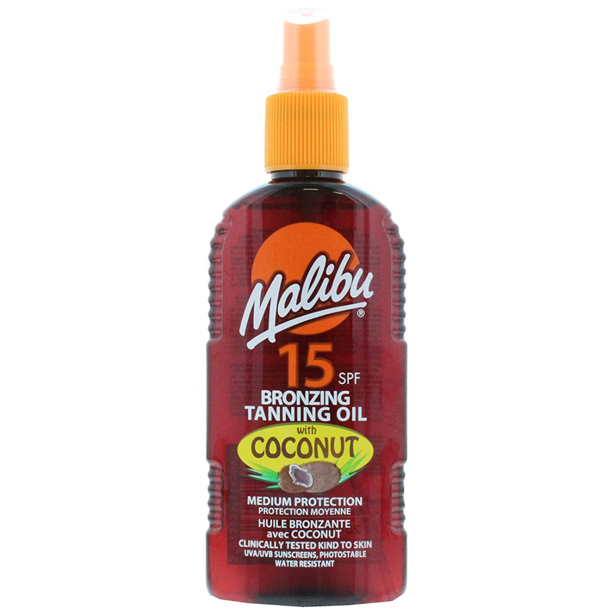 Empik Malibu Bronzing Olejek Brązujący Z Kokosem SPF15 200ml