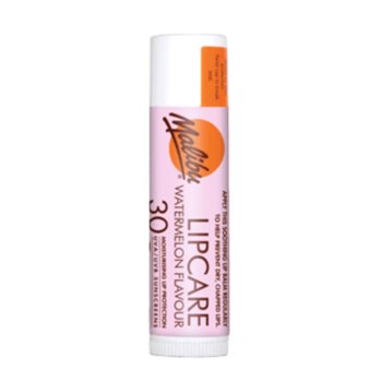 Malibu, Lip Care Watermelon Flavour, Pomadka do ust, SPF30 - Malibu