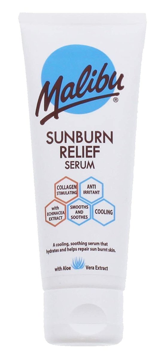 Фото - Крем для засмаги Malibu, Sunburn Relief, Serum przeciwsłoneczne, 75 ml