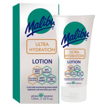 Malibu, Ultra Hydration, Mleczko Po Opalaniu Anti-Age, 150ml - Malibu