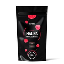 MALINA LIOFILIZOWANA 100% 100g CAŁA HiFOOD