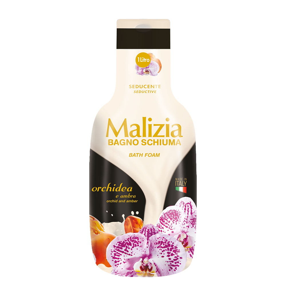 Malizia plyn do kąpieli Orchidea i Ambra 1l | Sklep EMPIK.COM