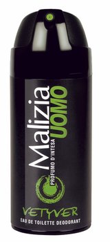 Malizia, Uomo Vetyver, dezodorant w spray'u, 150 ml - Malizia