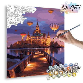 Malowanie Po Numerach, 40X50 Cm - Disney Land / Oh-Art - Oh Art!