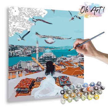 Malowanie po numerach, 40x50 cm - Kolorowa Turcja / Oh-Art - Oh Art!