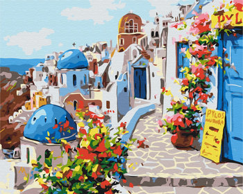 Malowanie Po Numerach 40X50 Santorini - Twoje Hobby