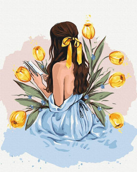Malowanie po numerach 40x50cm Historia tulipanów - Twoje Hobby