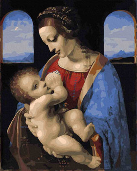 Malowanie Po Numerach 40X50cm Madonna Litta - Twoje Hobby