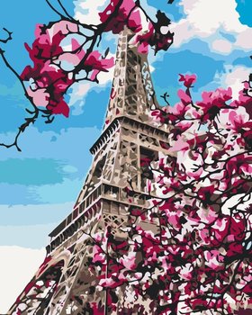 Malowanie po numerach 40x50cm Magnolia w Paryżu - Twoje Hobby