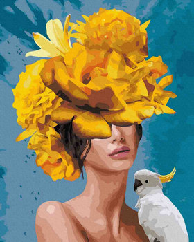 Malowanie Po Numerach 40X50cm Żółty Kwiat - Twoje Hobby