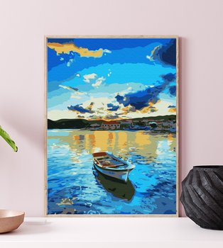 Malowanie Po Numerach Błękitne Jezioro - Lepetit Art