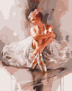Malowanie Po Numerach, Brushme, 40X50Cm, Ballerina In A Cloud Of Tenderness,1Szt - Brushme