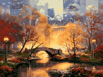 Malowanie po numerach, Central Park, 30x40 cm - hobby-maniak