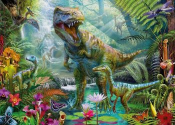 Malowanie po numerach Dinozaur T-Rex 40 x 50 6178 - Norimpex