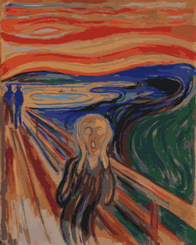 Malowanie po numerach Krzyk Edvard Munch - ArtiFly