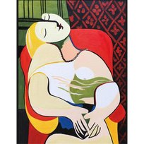 MALOWANIE PO NUMERACH Z RAMĄ Obrazy do malowania - Kobieta Kubizm 40x50 cm nerd hunters